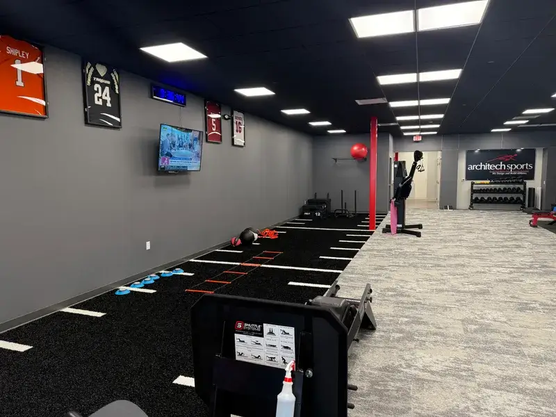 Interior of Architech Sports in Greenville, SC