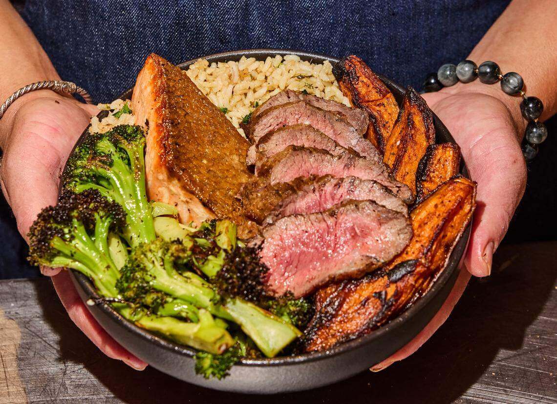 food from Naked Farmer in South End